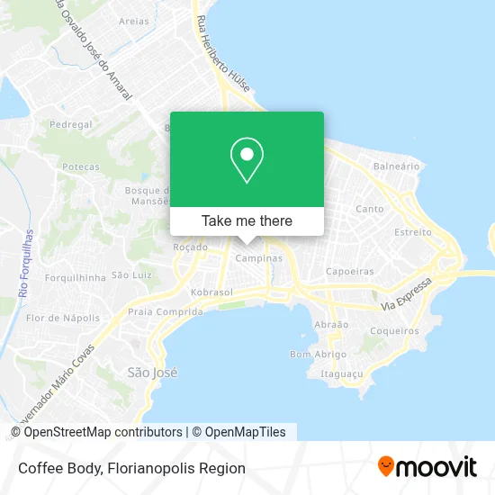 Coffee Body map