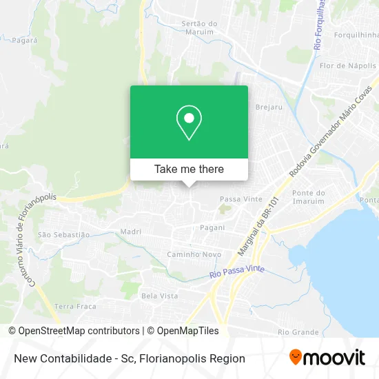 New Contabilidade - Sc map