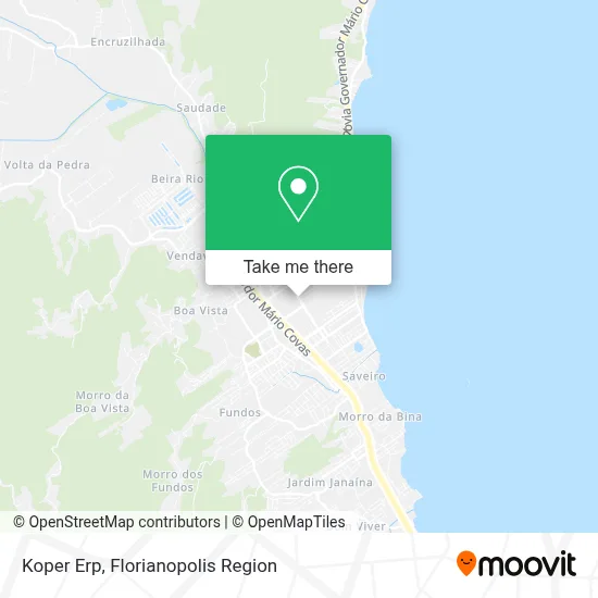 Koper Erp map