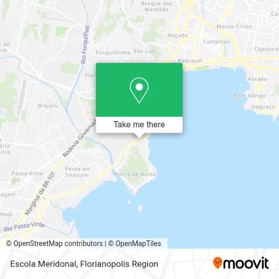 Escola Meridonal map