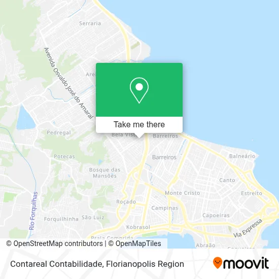 Contareal Contabilidade map