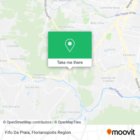 Fifo Da Praia map