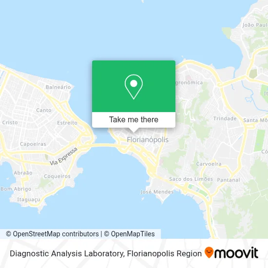 Diagnostic Analysis Laboratory map