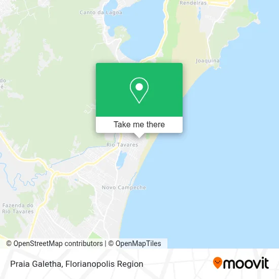 Praia Galetha map