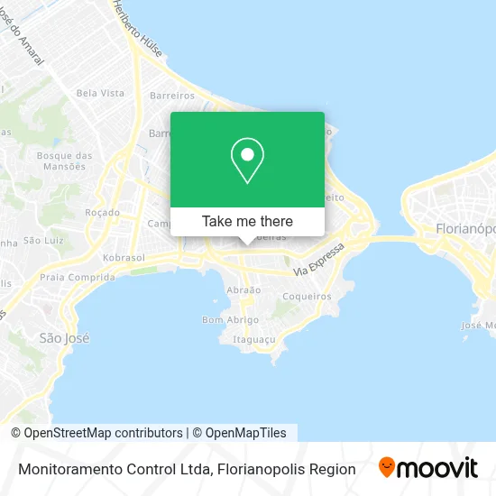 Monitoramento Control Ltda map