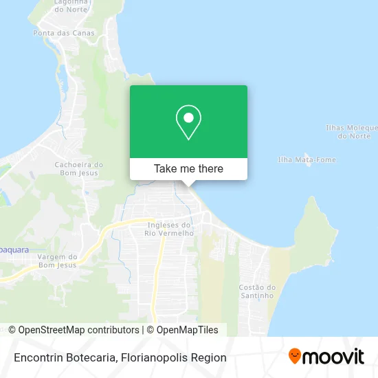 Encontrin Botecaria map