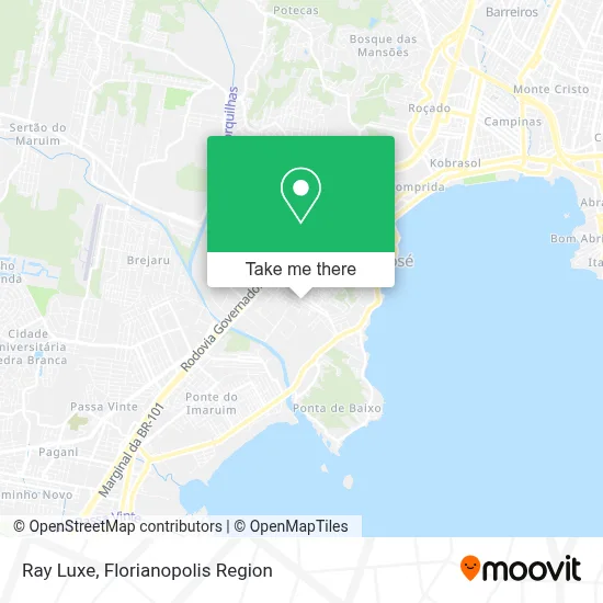 Ray Luxe map