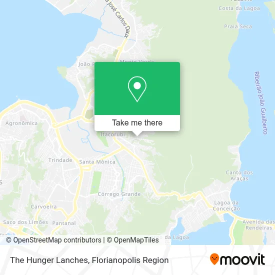 The Hunger Lanches map