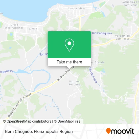 Bem Chegado map