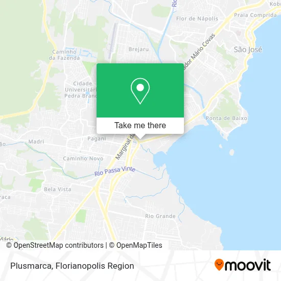 Plusmarca map