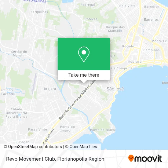 Revo Movement Club map