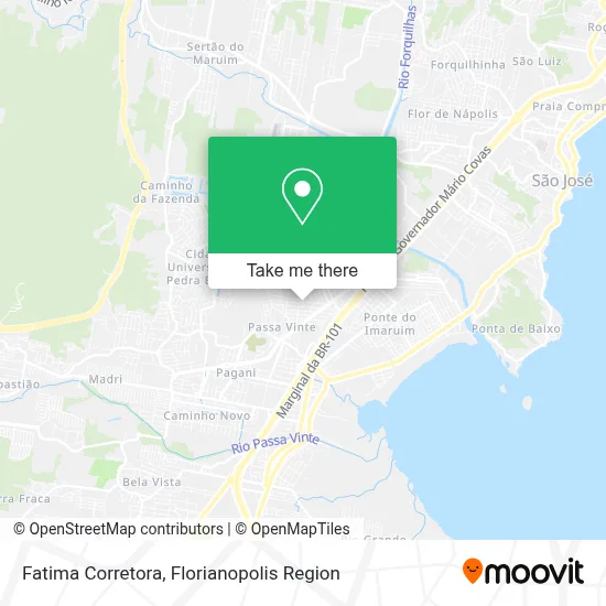 Fatima Corretora map