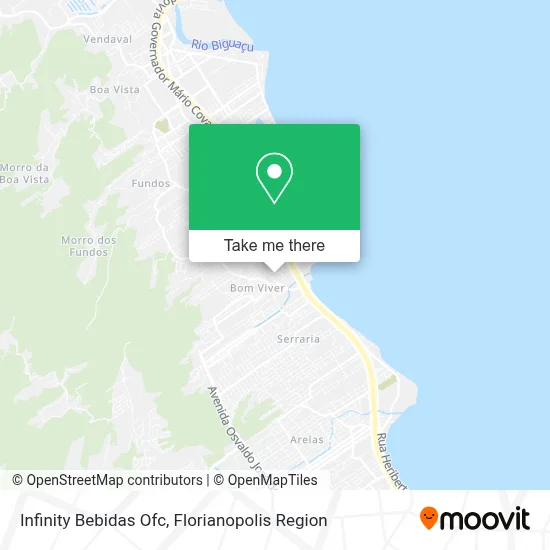 Infinity Bebidas Ofc map