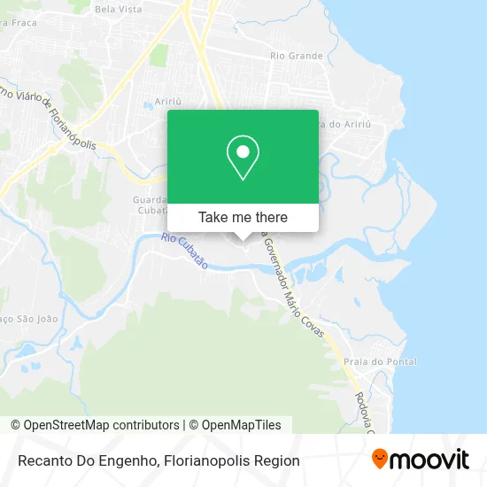 Recanto Do Engenho map