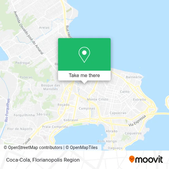 Coca-Cola map