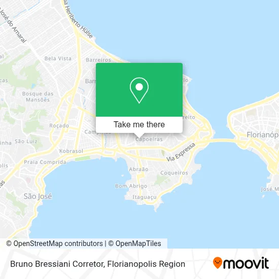 Bruno Bressiani Corretor map