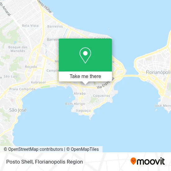 Posto Shell map