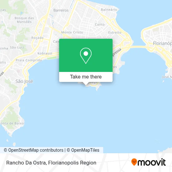Rancho Da Ostra map