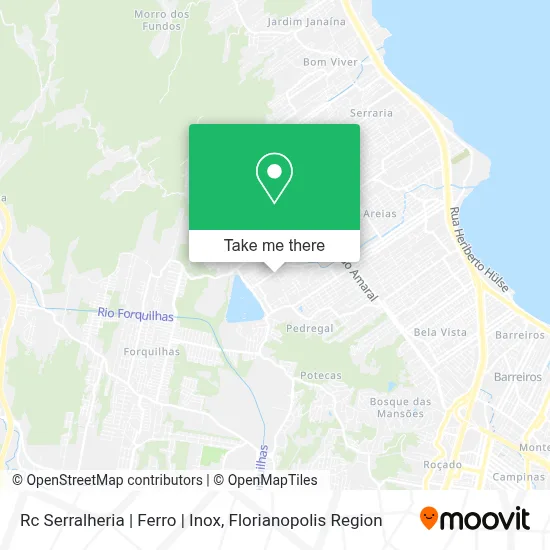 Rc Serralheria | Ferro | Inox map