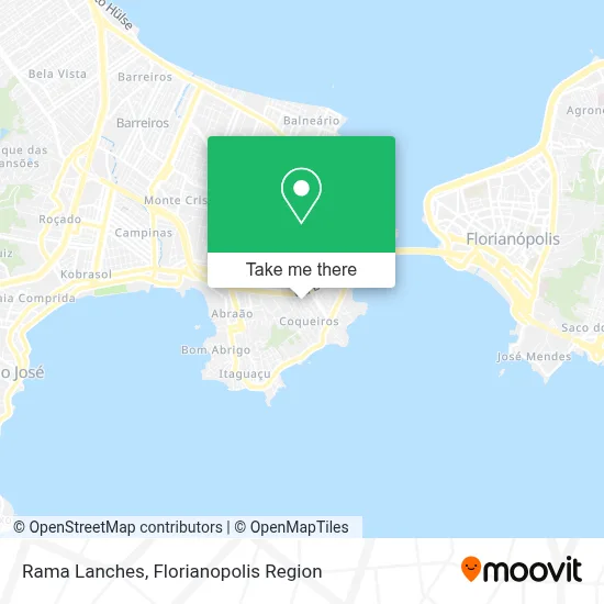 Rama Lanches map