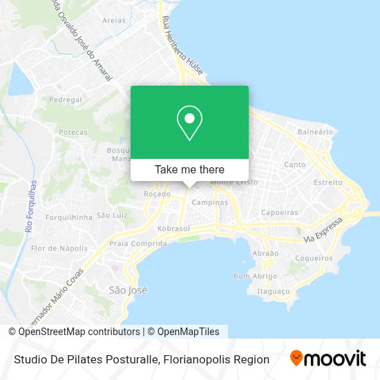 Studio De Pilates Posturalle map
