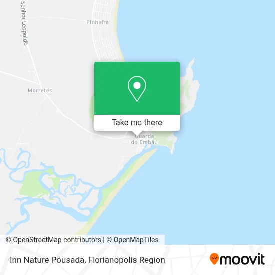 Inn Nature Pousada map