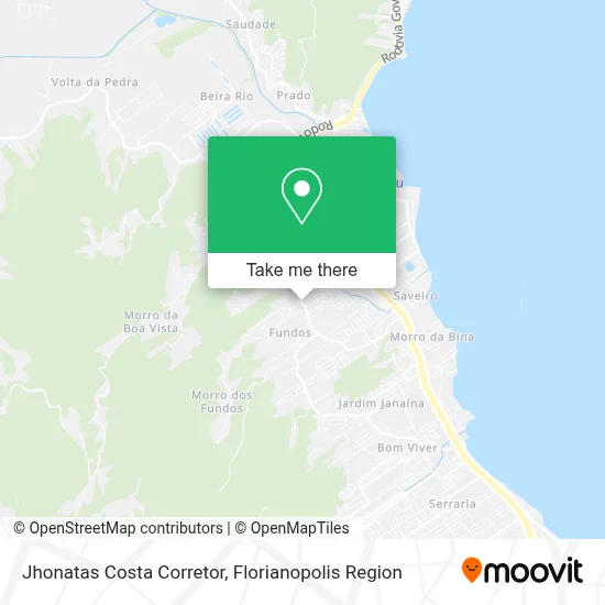Jhonatas Costa Corretor map