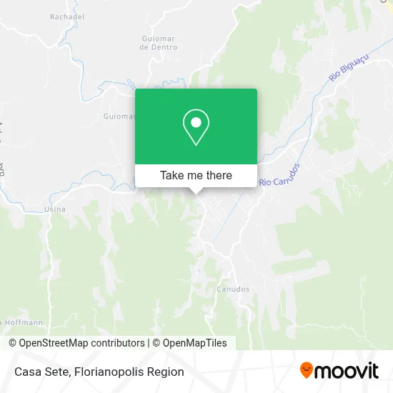 Casa Sete map