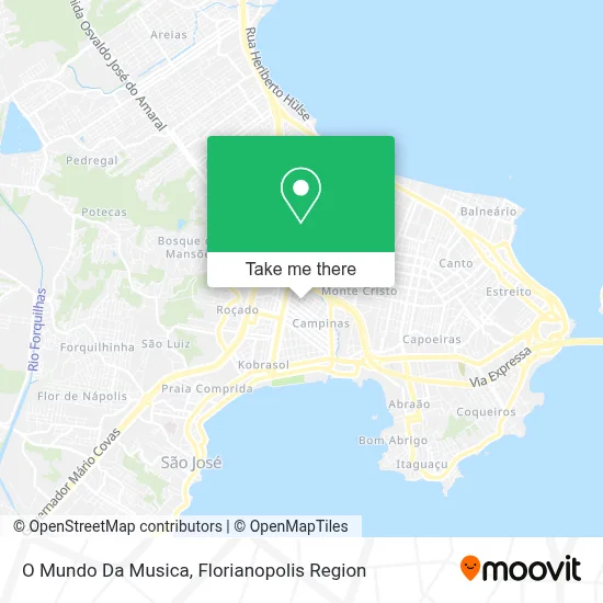 O Mundo Da Musica map