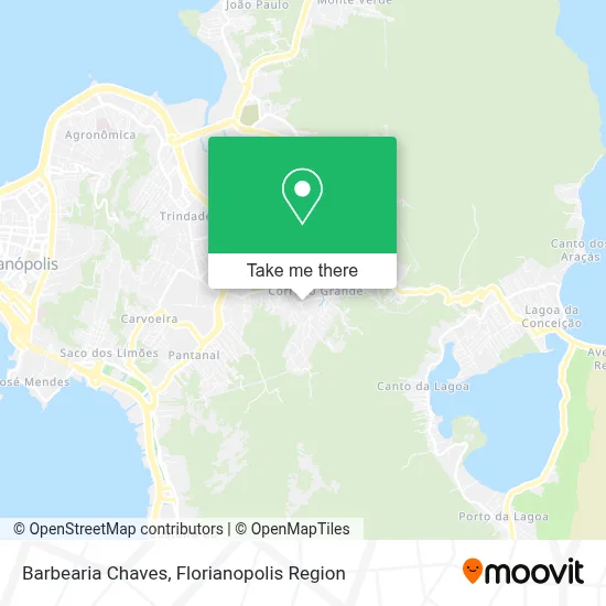 Barbearia Chaves map