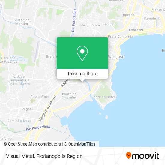 Visual Metal map