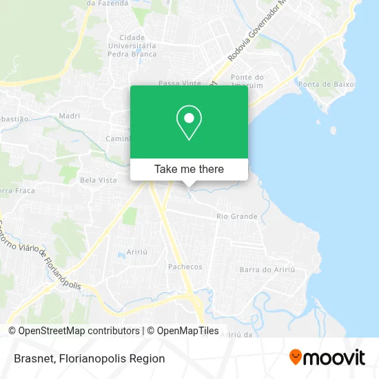 Brasnet map
