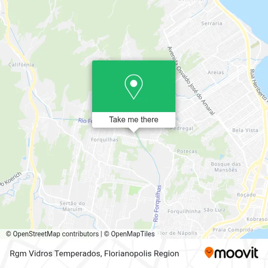 Rgm Vidros Temperados map