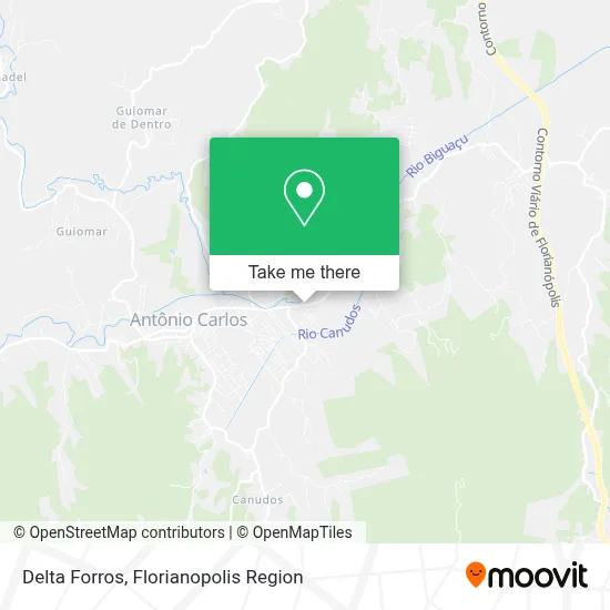 Delta Forros map