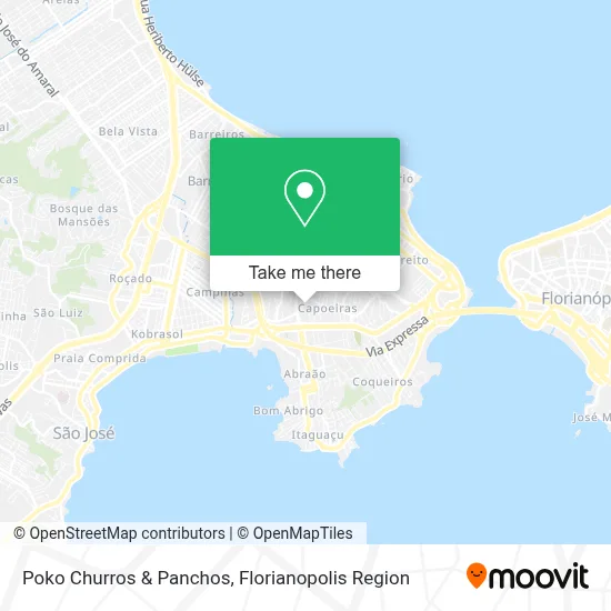 Poko Churros & Panchos map