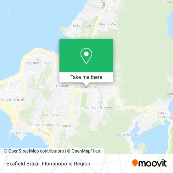 Exafield Brazil map