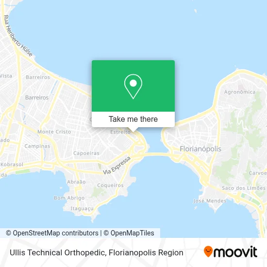 Ullis Technical Orthopedic map