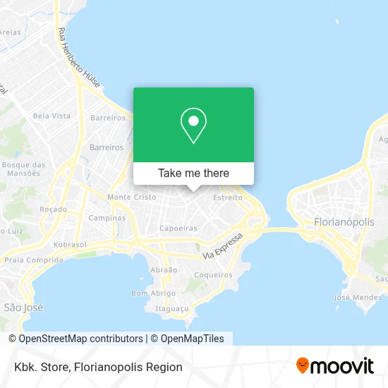 Kbk. Store map