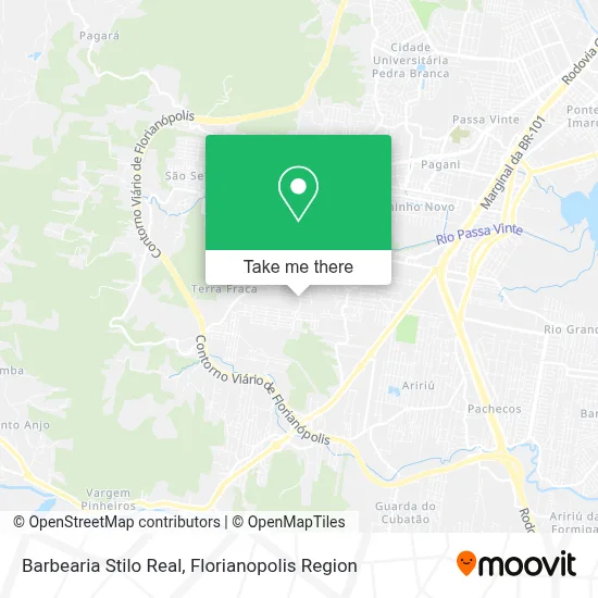 Barbearia Stilo Real map