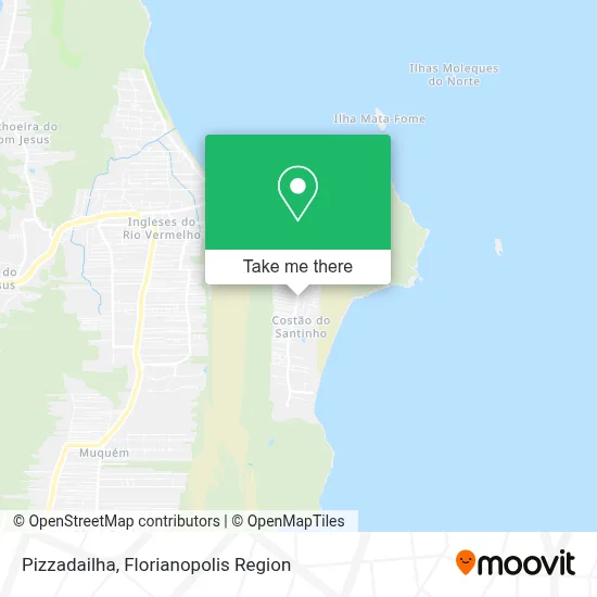 Pizzadailha map