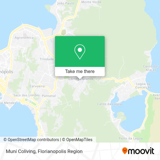 Muní Coliving map