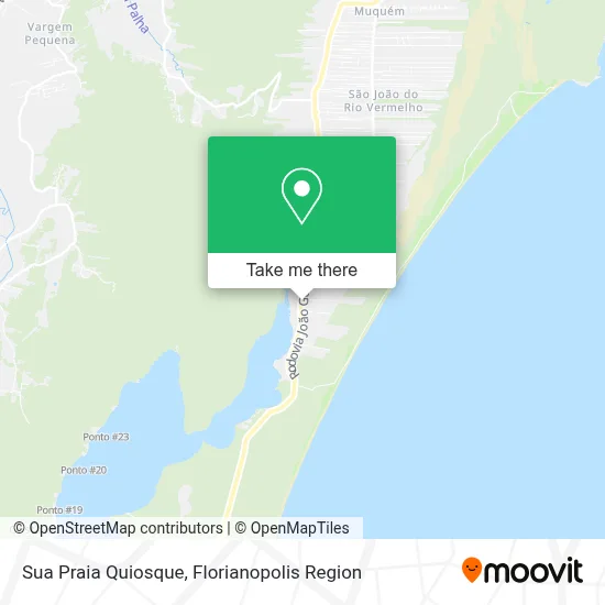 Sua Praia Quiosque map