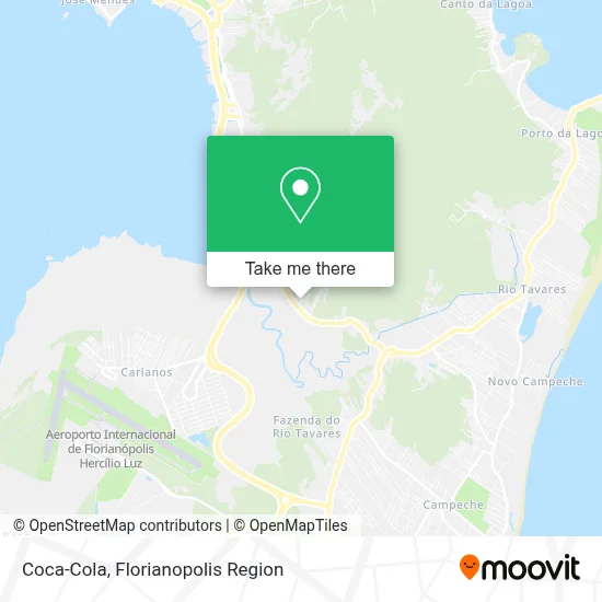Coca-Cola map