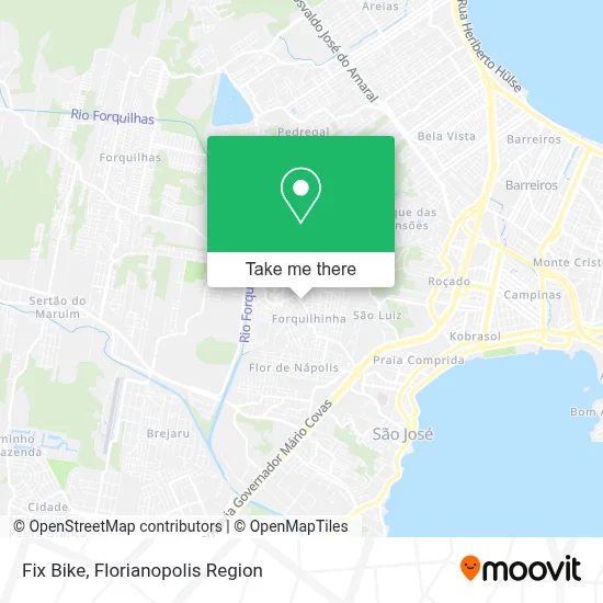 Fix Bike map