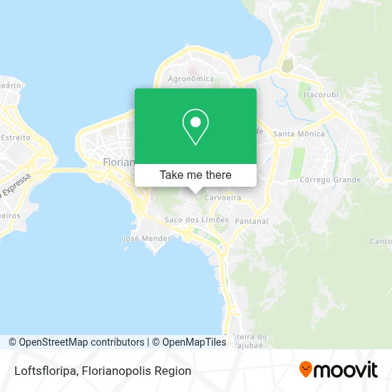 Loftsfloripa map