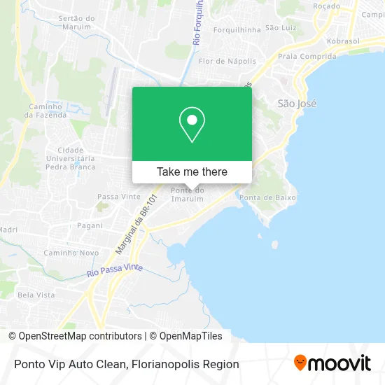 Ponto Vip Auto Clean map