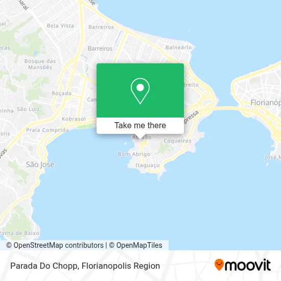 Parada Do Chopp map
