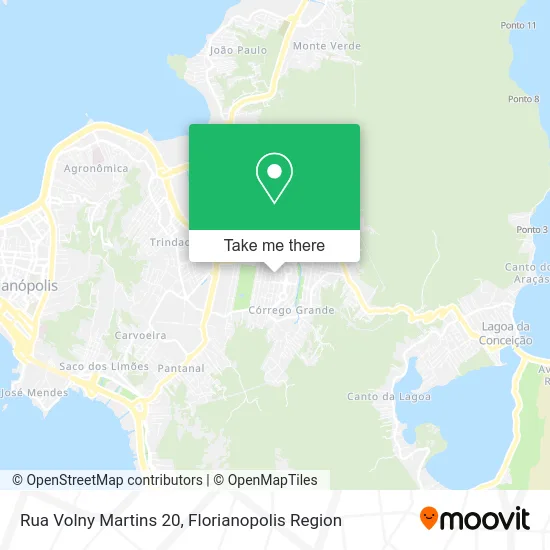 Rua Volny Martins 20 map