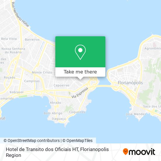 Hotel de Transito dos Oficiais HT map