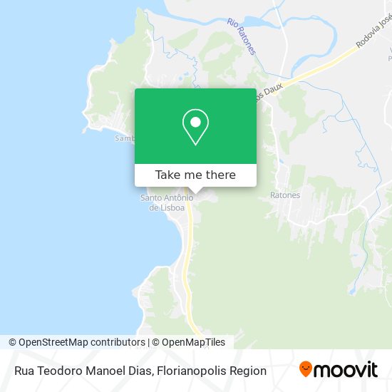 Rua Teodoro Manoel Dias map